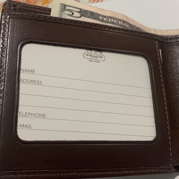 Coach men wallet - Picture 3 of 7